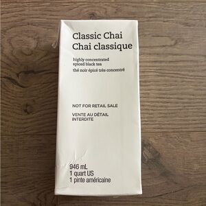 Classic Chai Spiced Black Tea Starbucks